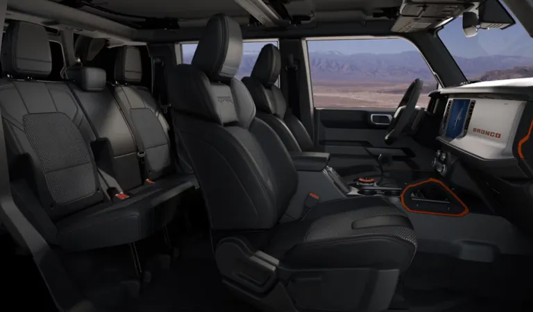 2025 Ford Bronco Interior