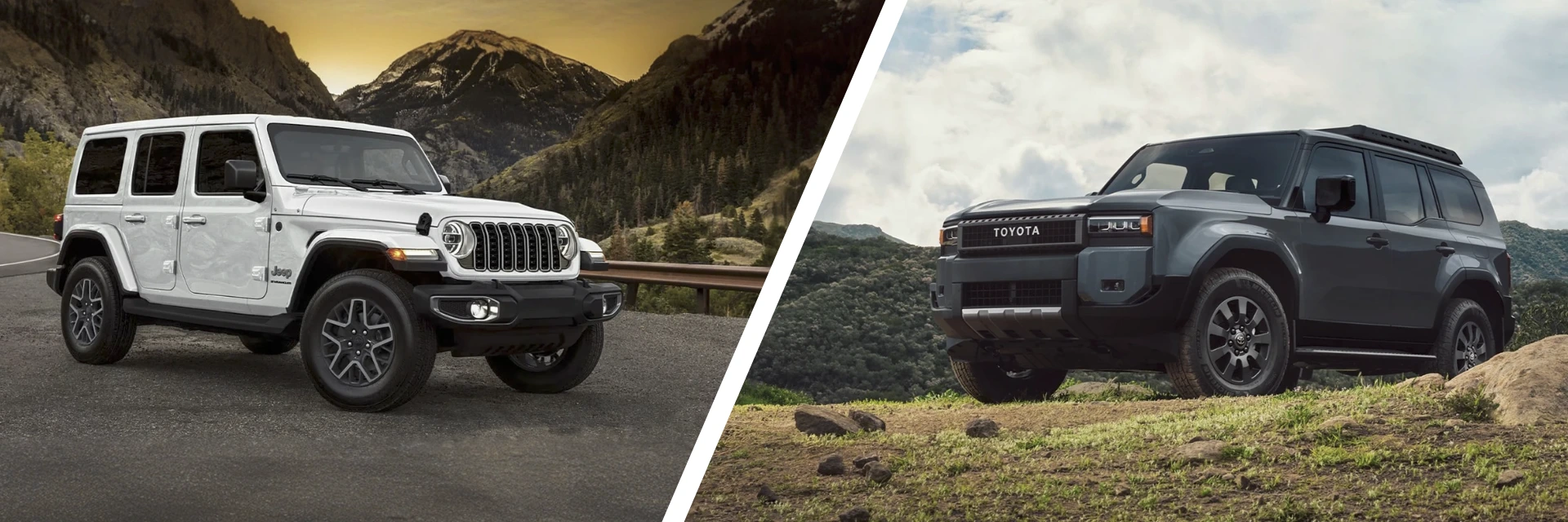 2025 Jeep Wrangler vs 2025 Toyota Land Cruiser