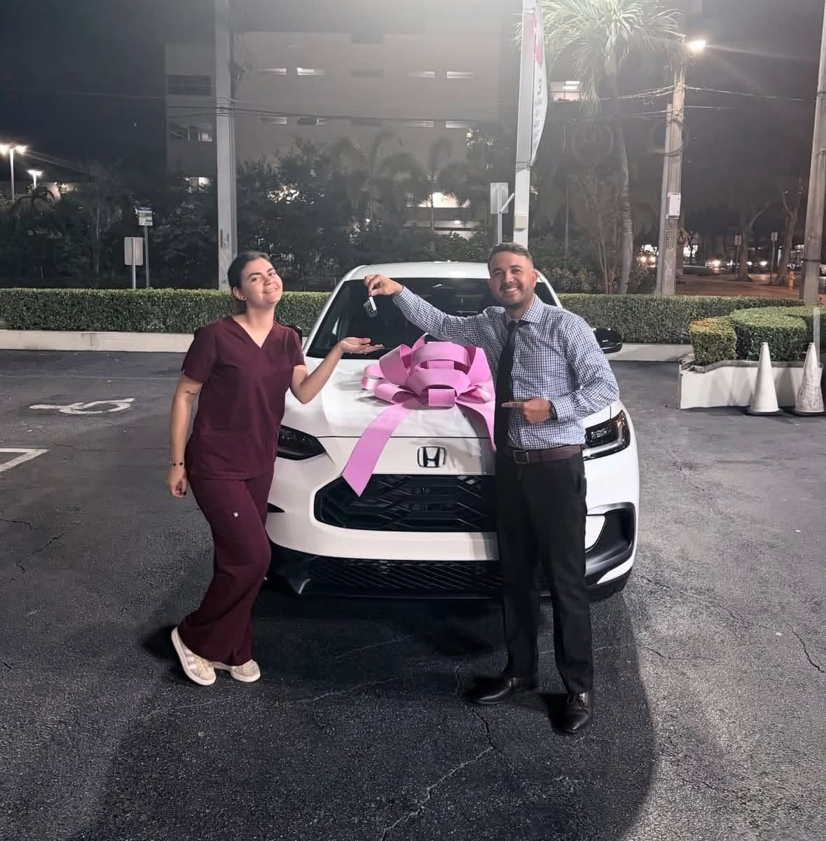 Lote de Honda nuevos y usados en Brickell Honda