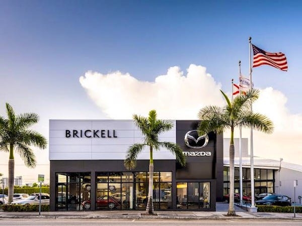 Brickell Mazda service center in Miami
