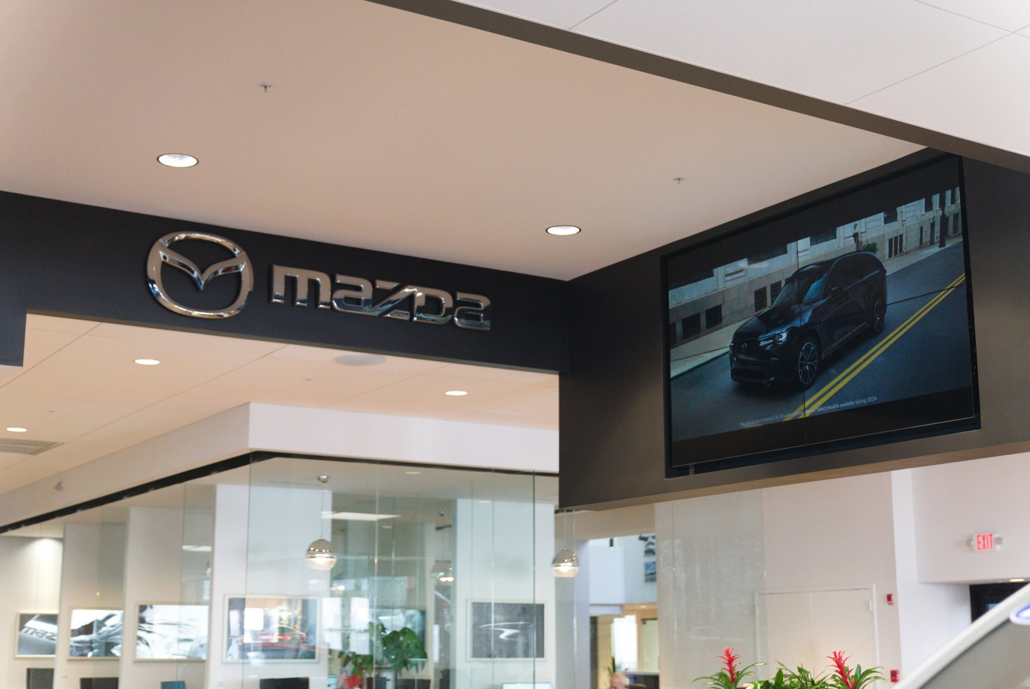Exterior of Brickell Mazda at 618 SW 8th St, Miami